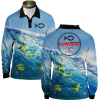 Mahi Waves Fishing Jersey