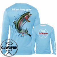 Rainbow Trout Fishing Performance Shirts