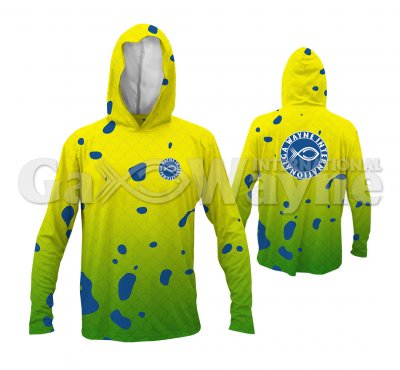 Custom Mahi Fishing Hooded Shirt