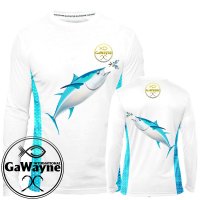 Tuna Mesh Panels Performance Fishing Shirts