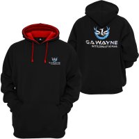 Black Fishing Hoodies