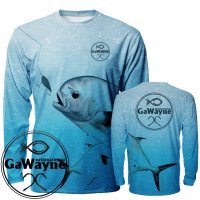 Permit Fish Performance Fishing Shirts