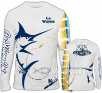 Wicked Marlin Fishing Performance Shirts