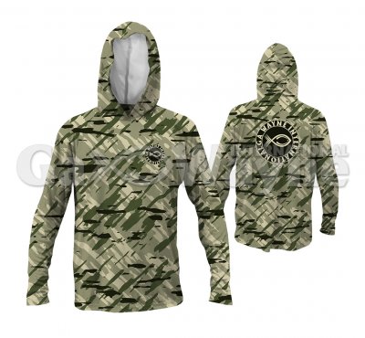 Custom Fishing Hooded Shirt