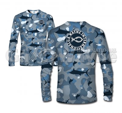 Kids Marlin Fishing Shirt