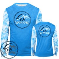 Blue Waves Fishing Performance Shirts