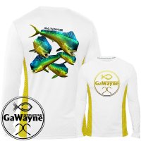 Mahi Mesh Panels Performance Fishing Shirts