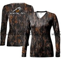 Women Haunt Camo Long sleeve shirt